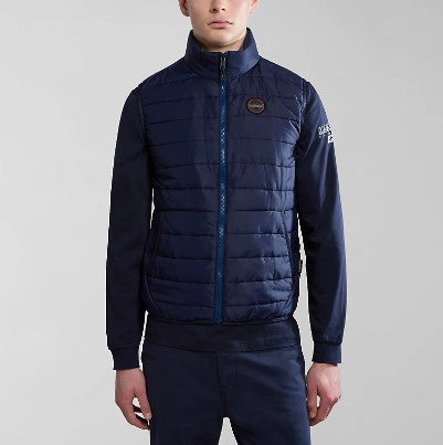 NAPAPIJRI SS25 Gilet Alcamar blu marine