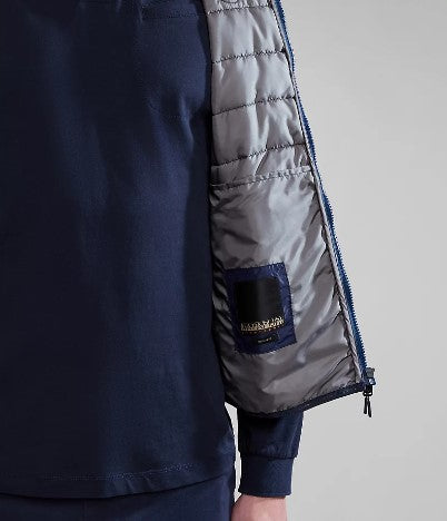 NAPAPIJRI SS25 Gilet Alcamar blu marine