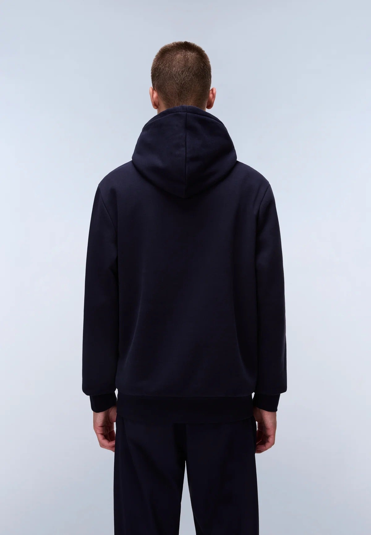 NAPAPIJRI felpa AYLMER blu cappuccio FW25