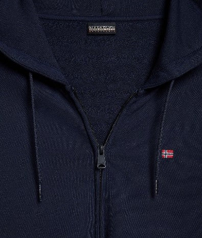 NAPAPIJRI Felpa Balis cappuccio SS25 blu