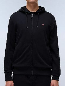 NAPAPIJRI Felpa Balis cappuccio SS25 nero