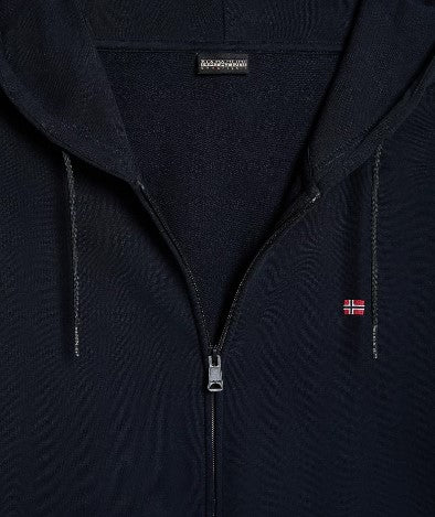 NAPAPIJRI Felpa Balis cappuccio SS25 nero