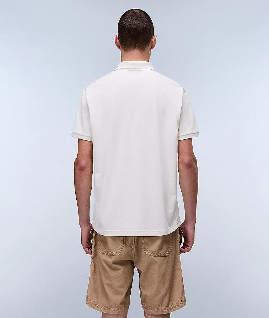NAPAPIJRI CLANIS Polo a Maniche Corte bianco SS25