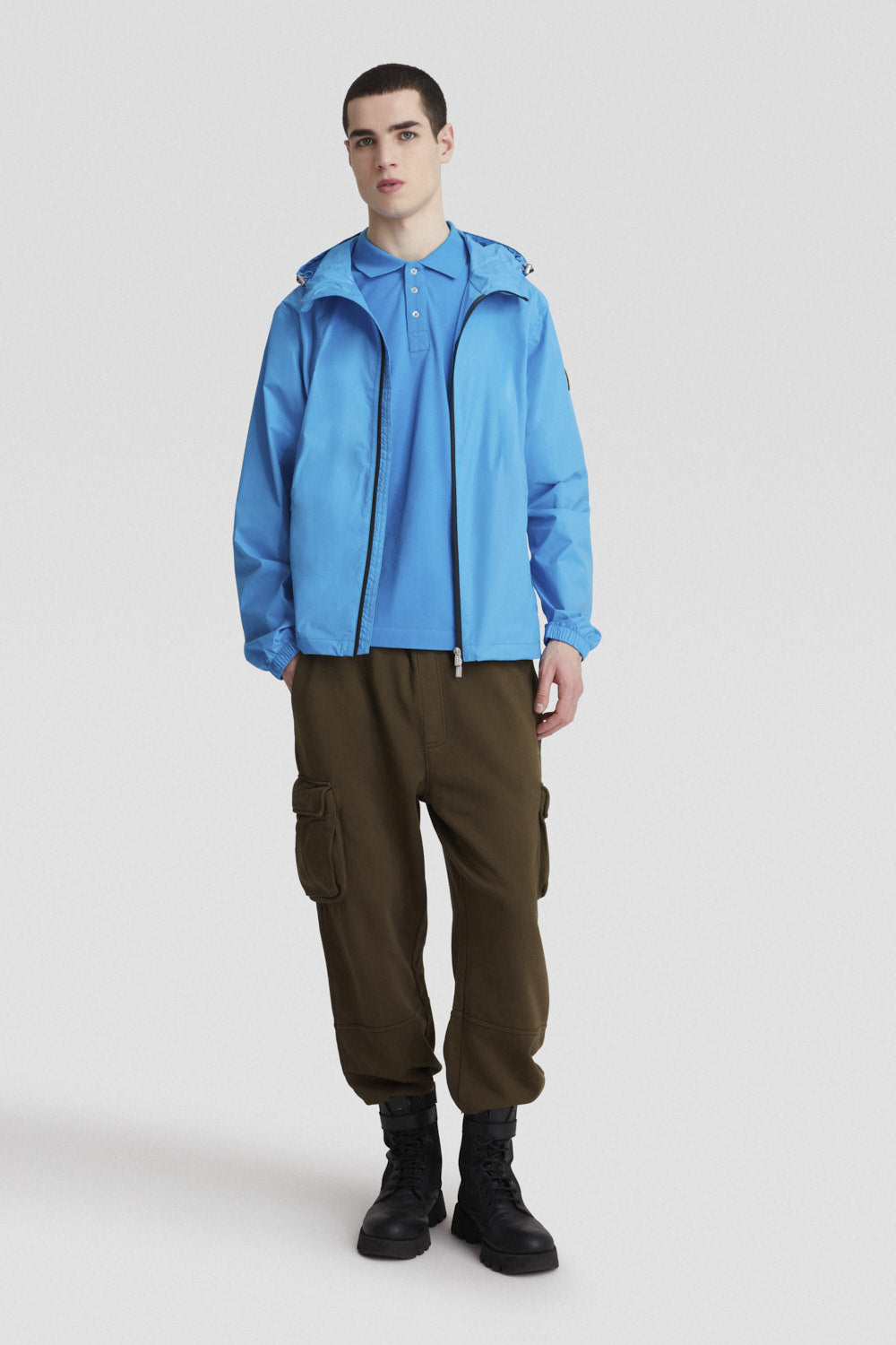 CIESSE PIUMINI EFRAM azzurro giacca leggera antivento SS25