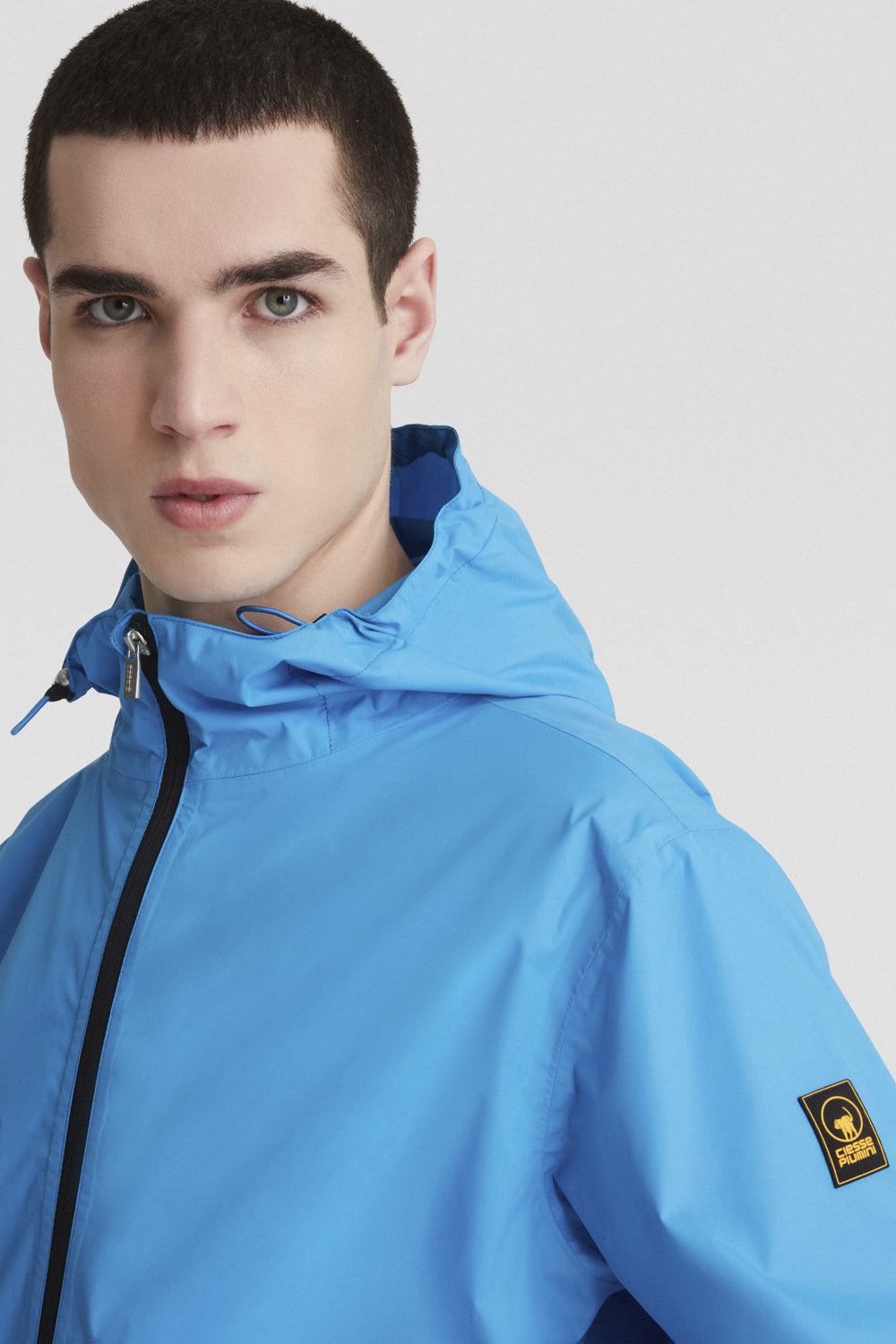 CIESSE PIUMINI EFRAM azzurro giacca leggera antivento SS25