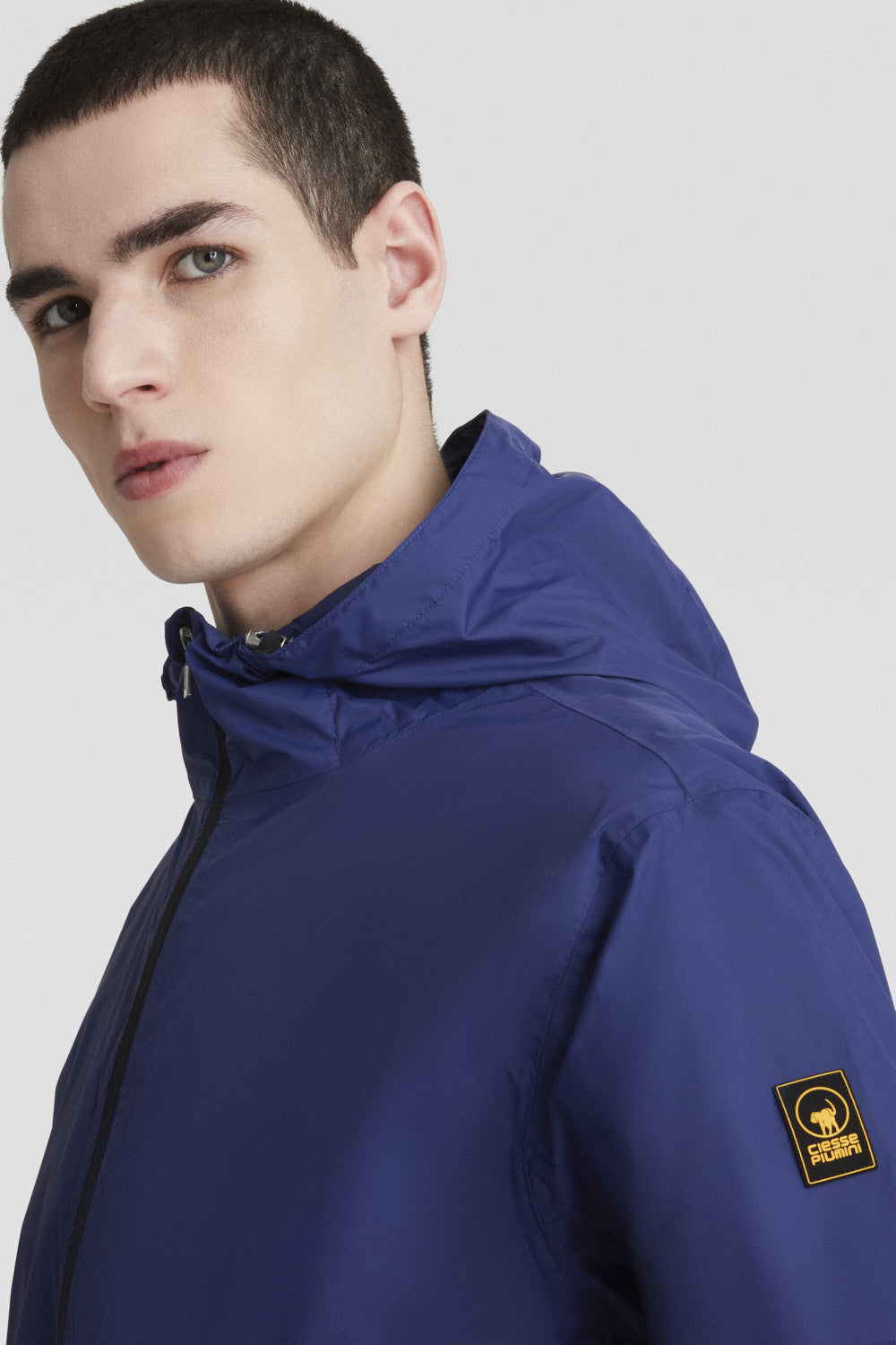 CIESSE PIUMINI EFRAM blu giacca leggera antivento SS25