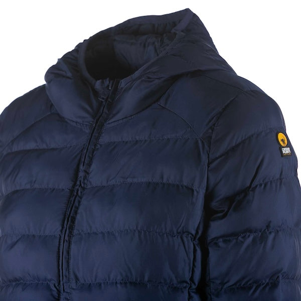 CIESSE PIUMINI Flora 3.1 piumino blu corto trapuntato FW25
