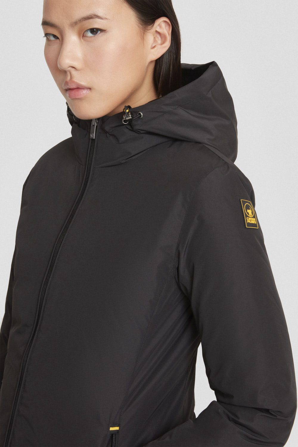 CIESSE PIUMINI Jusy 3.0 nero reversibile con cappuccio FW25