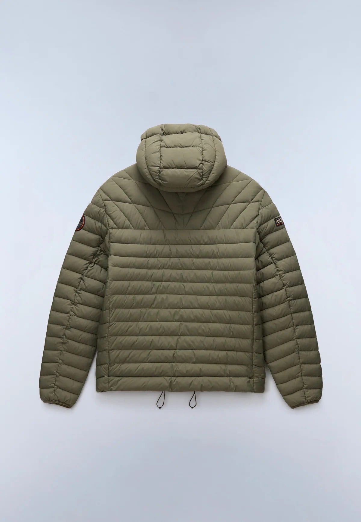 NAPAPIJRI Piumino LAPAZ verde con Cappuccio FW25