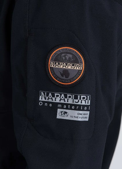 NAPAPIJRI Giacca uomo MELVILLE nero SS25