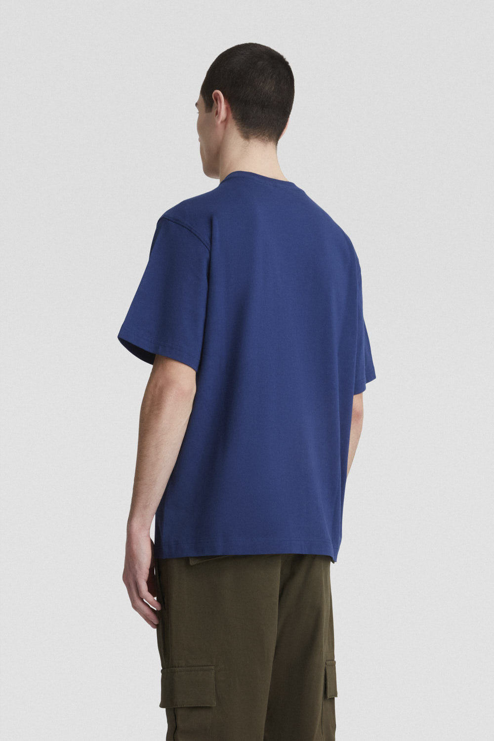 CIESSE PIUMINI RUPI 2.0 t-shirt in cotone blu SS25