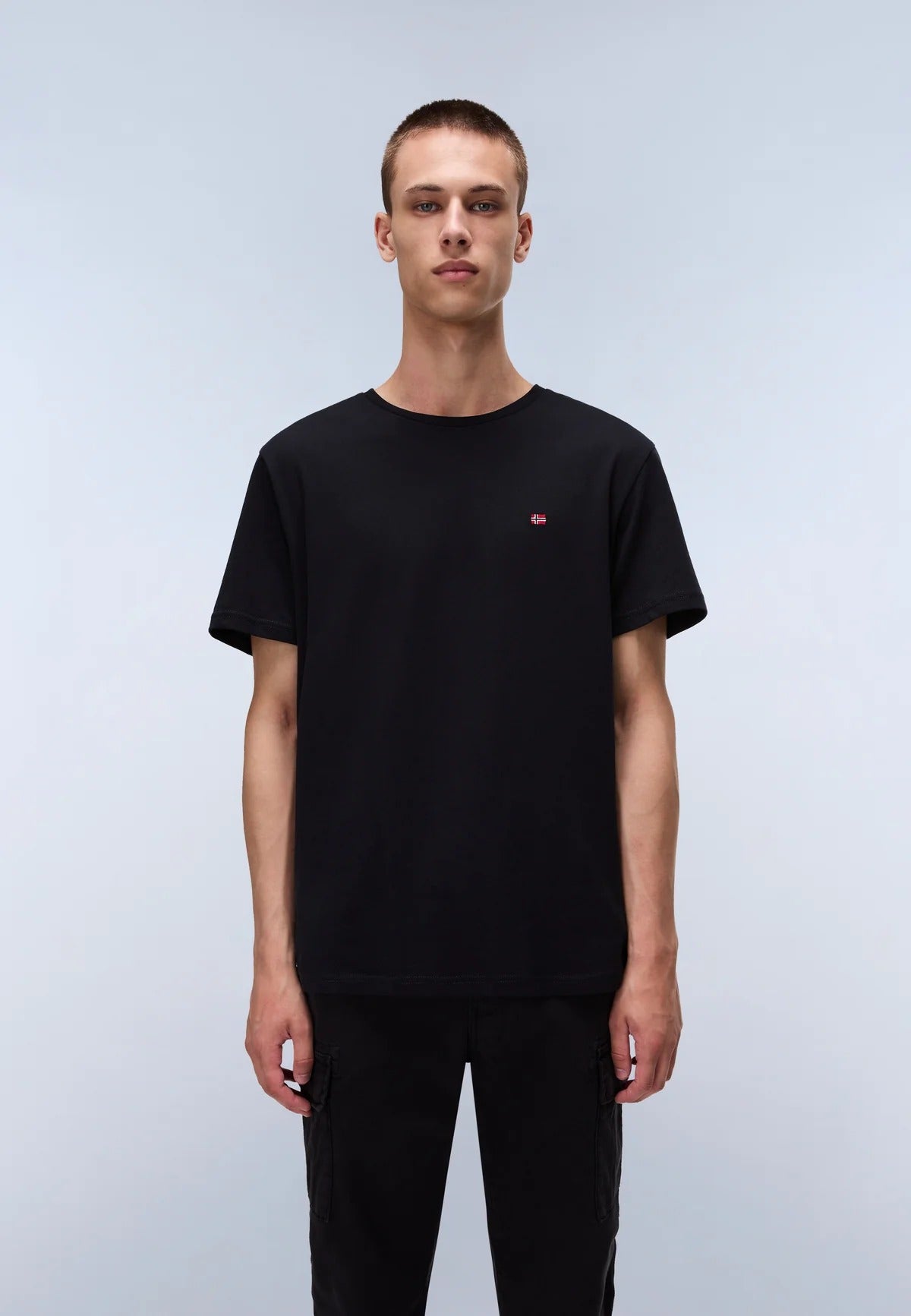 NAPAPIJRI T-shirt mezza manica SALIS nero
