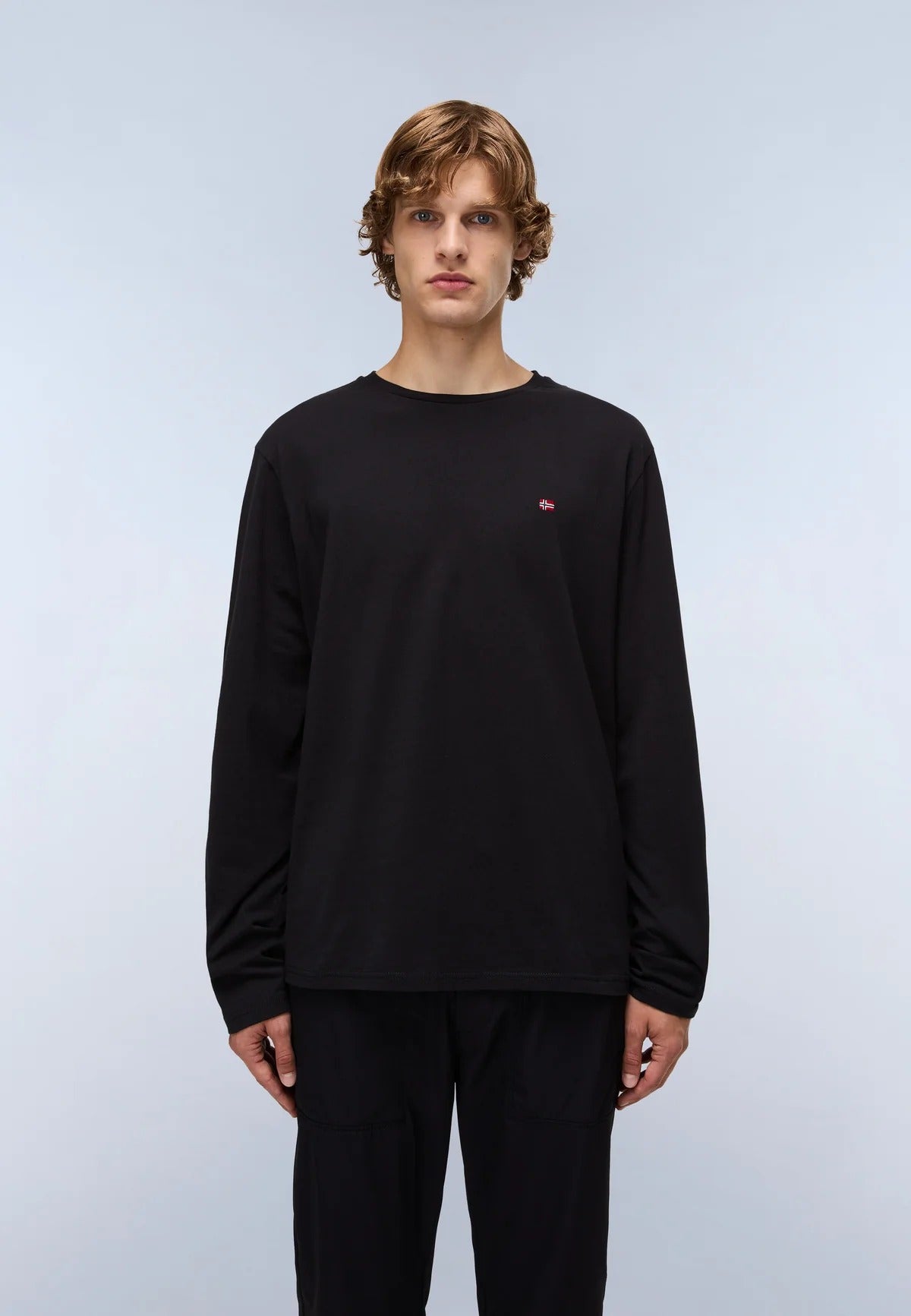 NAPAPIJRI T-shirt manica lunga SALIS FW25 BLU