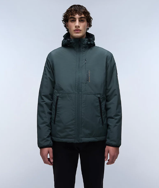 NAPAPIJRI Giacca verde TUNDRA FW24