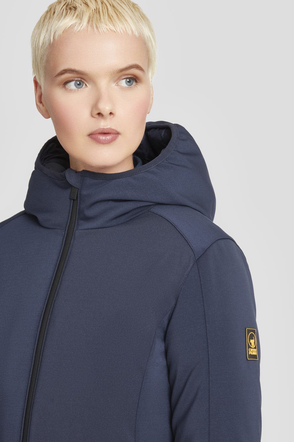 CIESSE PIUMINI Ysabel 3.0 Blu con cappuccio FW25