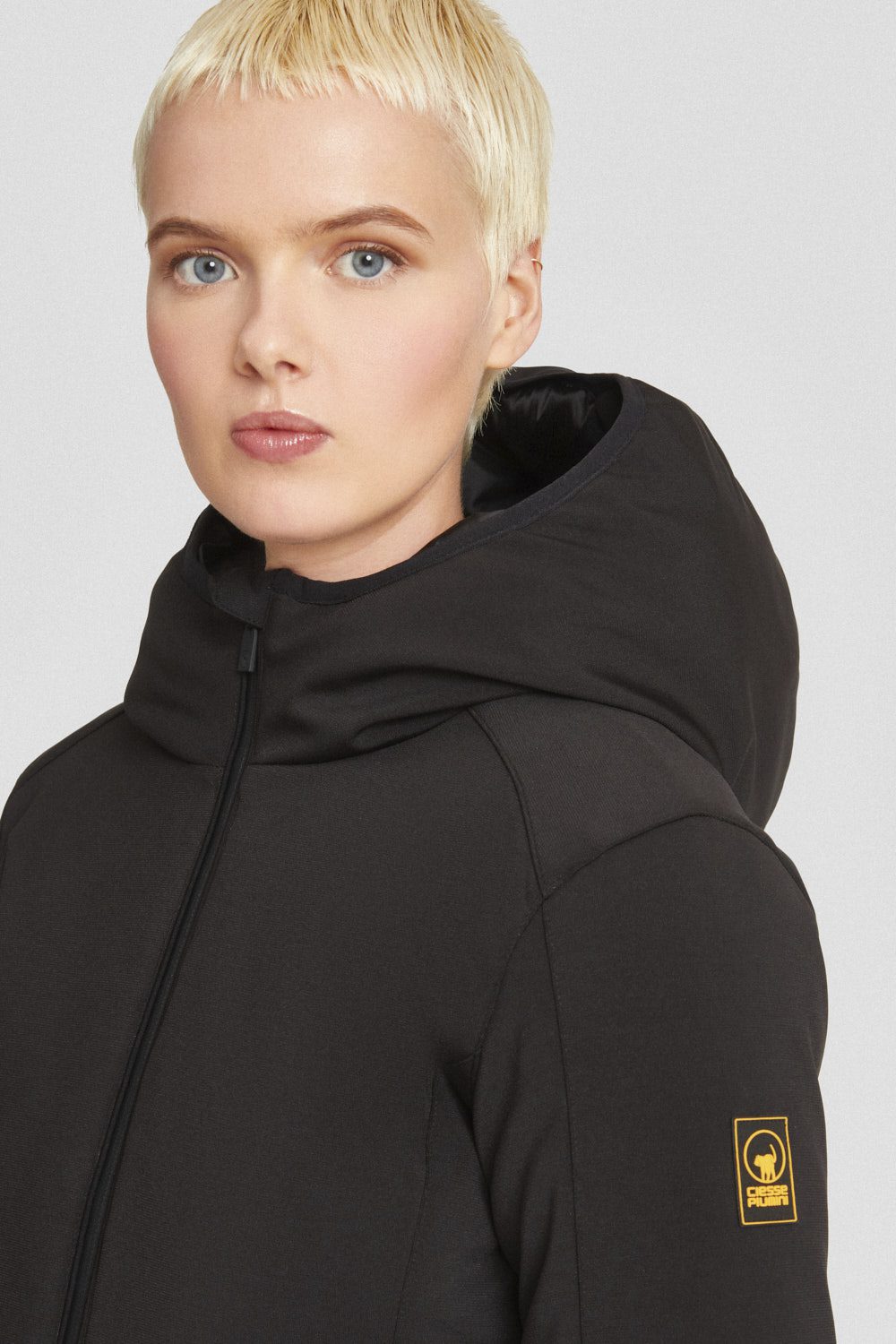 CIESSE PIUMINI Ysabel 3.0 Nero con cappuccio FW25