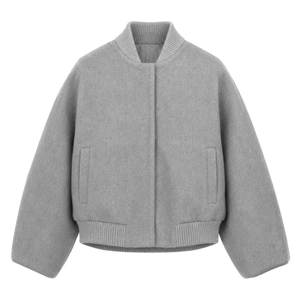 LORO PIANA TESSUTO - bomber capolavoro nero