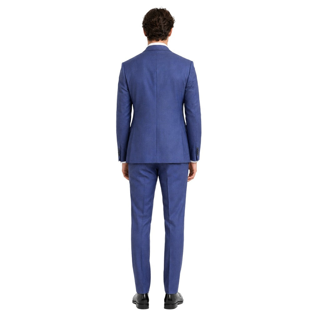 ERMENEGILDO ZEGNA TESSUTO - Completo lana blu royal