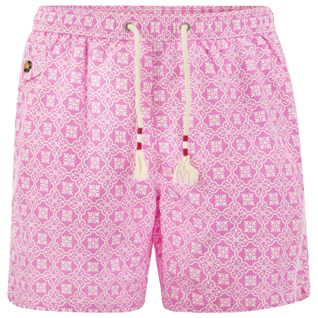 mc2 saint barth - shorts mare fantasia geometric