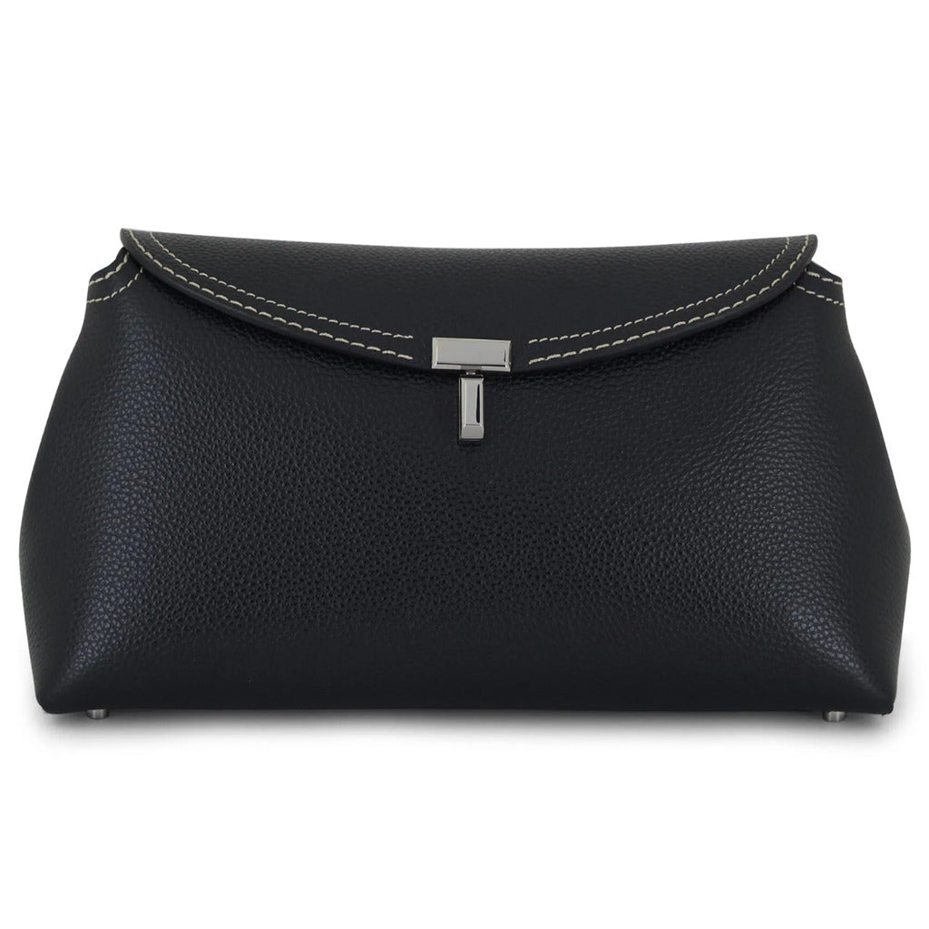 TOTEME - tlock-clutch-caramello
