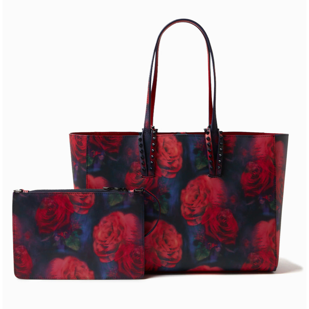 LOUBOUTIN - cabata small stampa rose