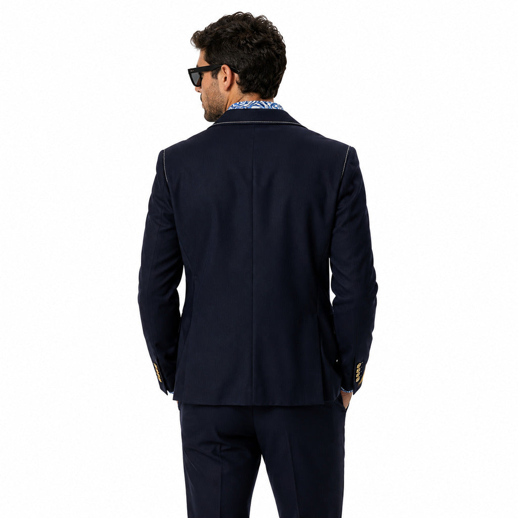 DOLCE & GABBANA - giacca doppiopetto con imputure