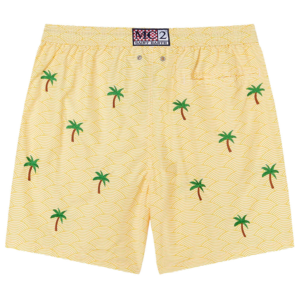 MC2 SAINT BARTH - lighting embroidery palm dune