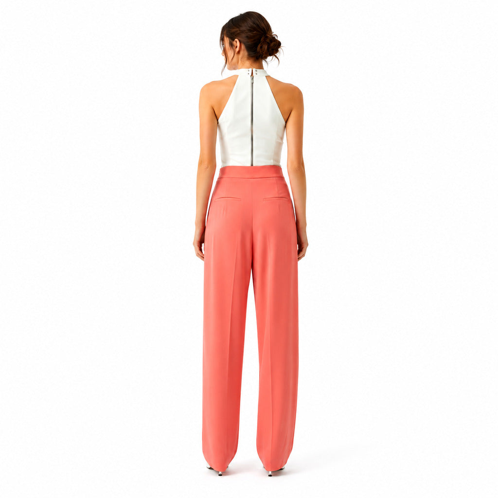 PATRIZIA PEPE - pantaloni racy coral
