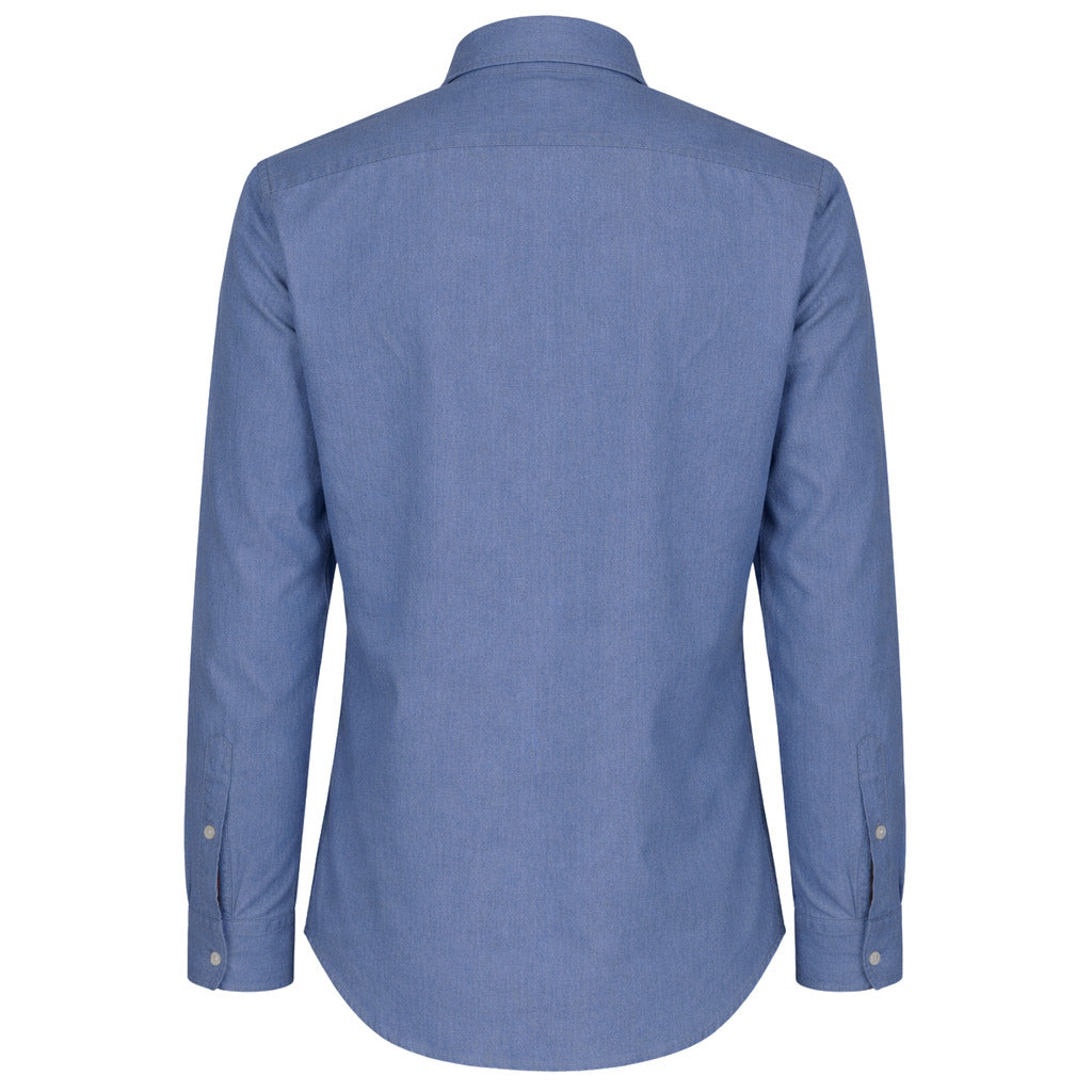 MC2 SAINT BARTH - camicia denim blu chiaro