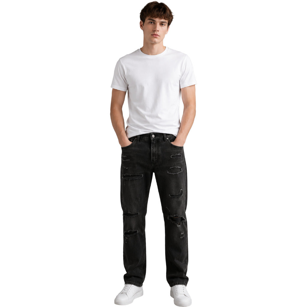 DOLCE & GABBANA - jeans strappati regular