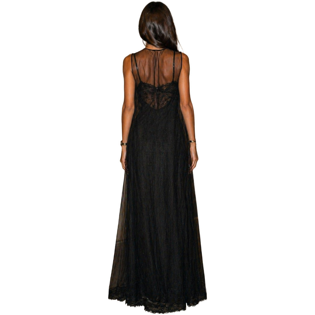 DOLCE & GABBANA - abito doppiato nero