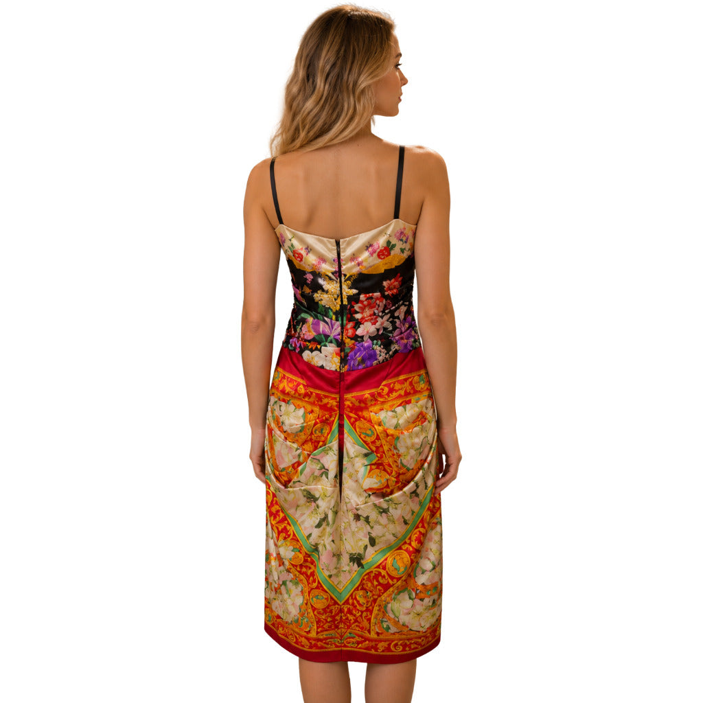 DOLCE & GABBANA - abito tubino floreale