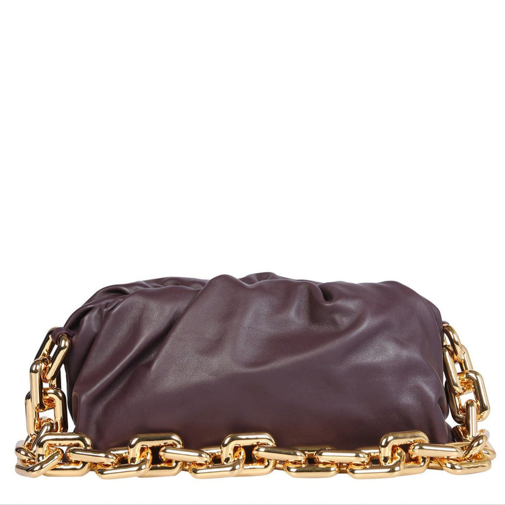 BOTTEGA VENETA - chain-pouch-red