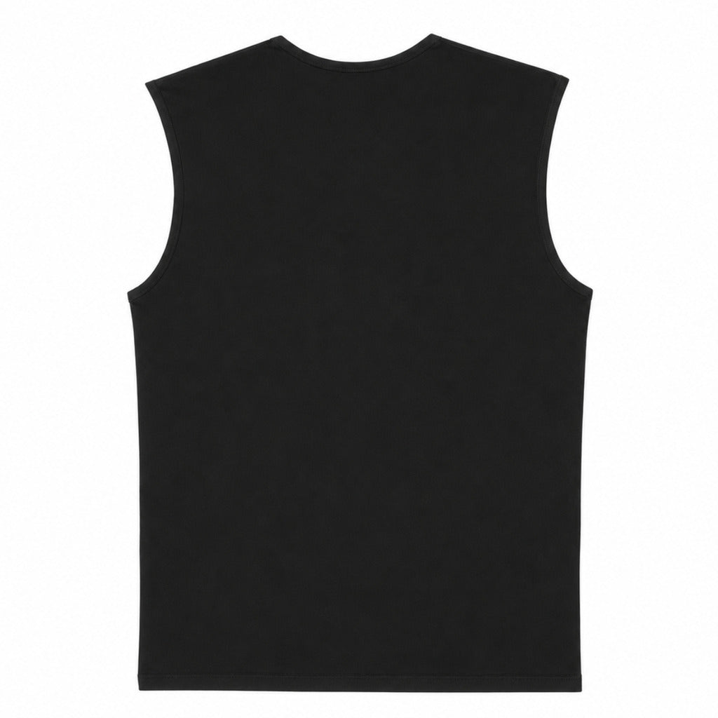 BALMAIN - canotta nera logo