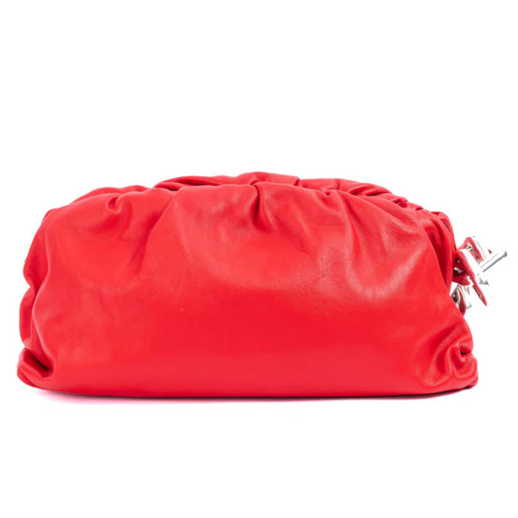 BOTTEGA VENETA - chain-pouch-red