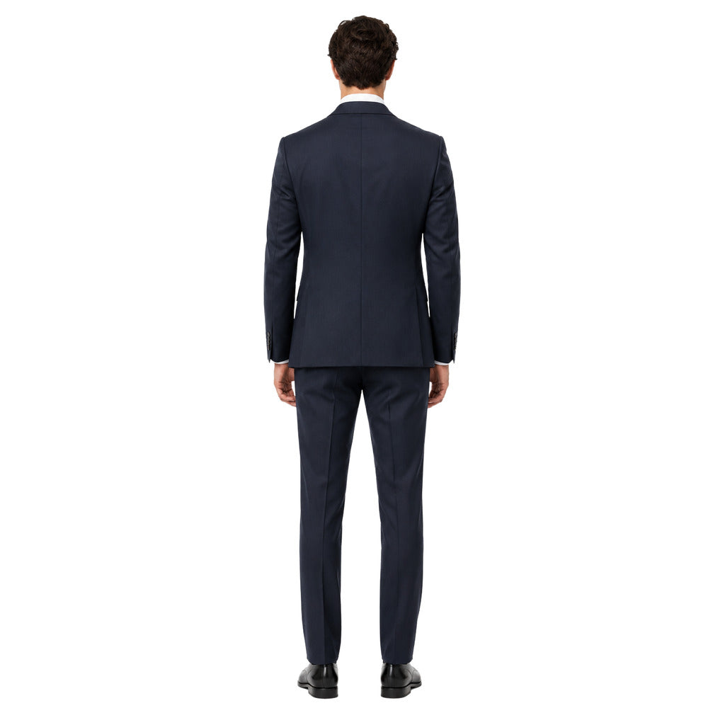 ERMENEGILDO ZEGNA TESSUTO - Completo lana blu scuro