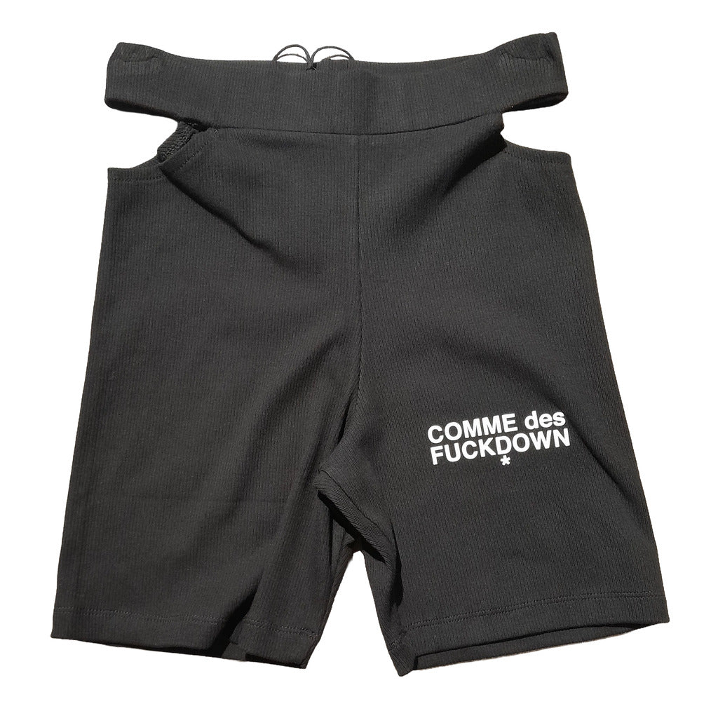 COMME DES FUCKDOWN - pantaloncini neri