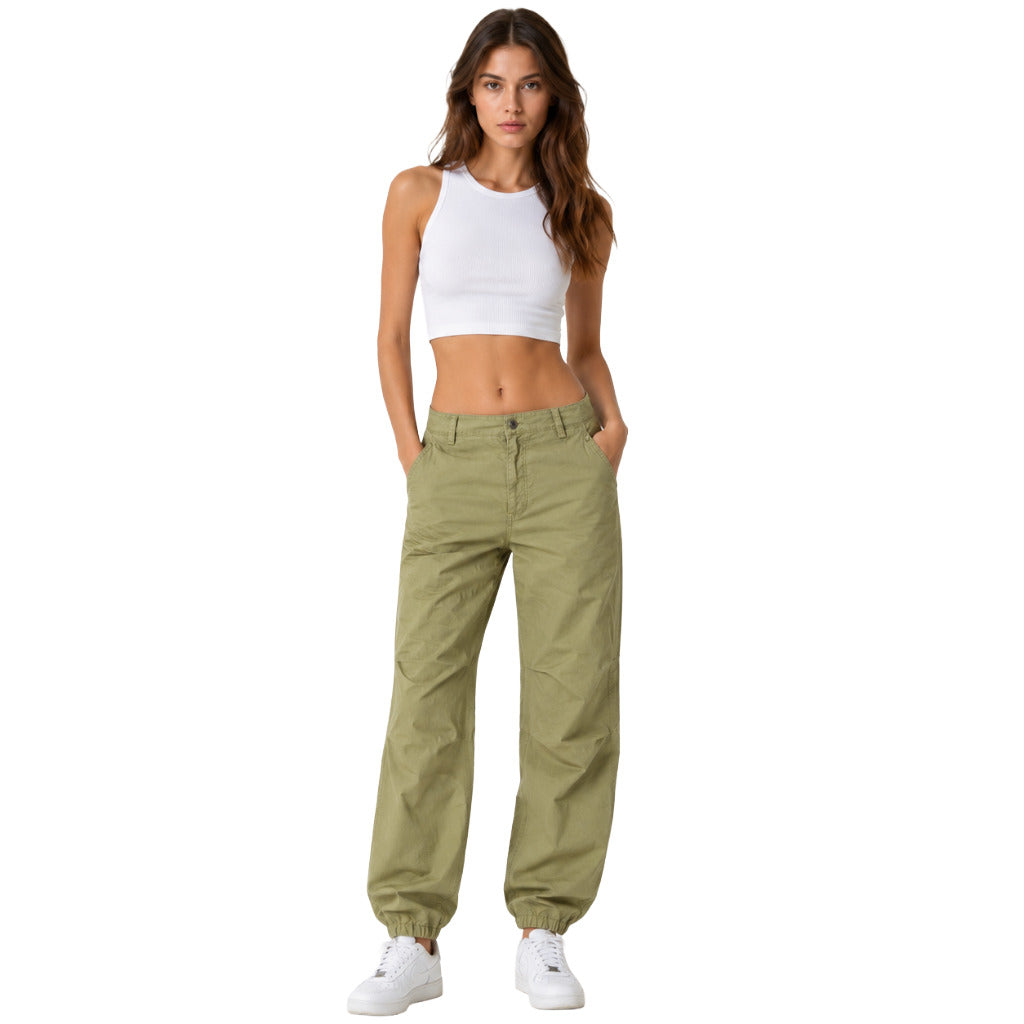 PINKO - pantaloni marsiglia cotone