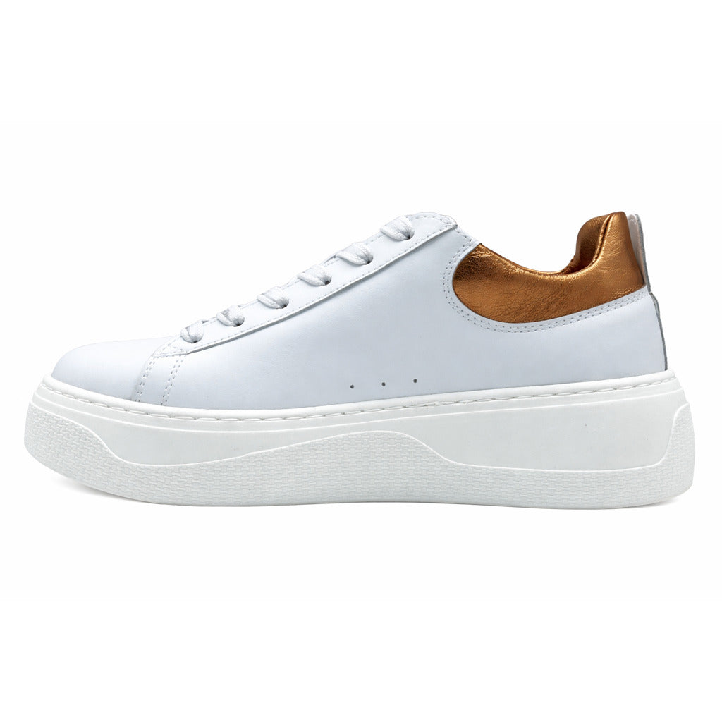 PATRIZIA PEPE - sneakers pelle bianche