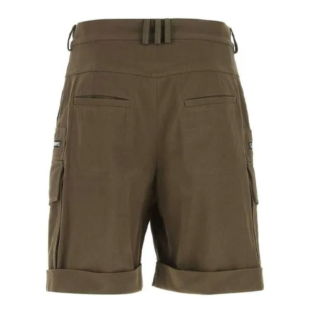 BALMAIN - shorts cargo verdi