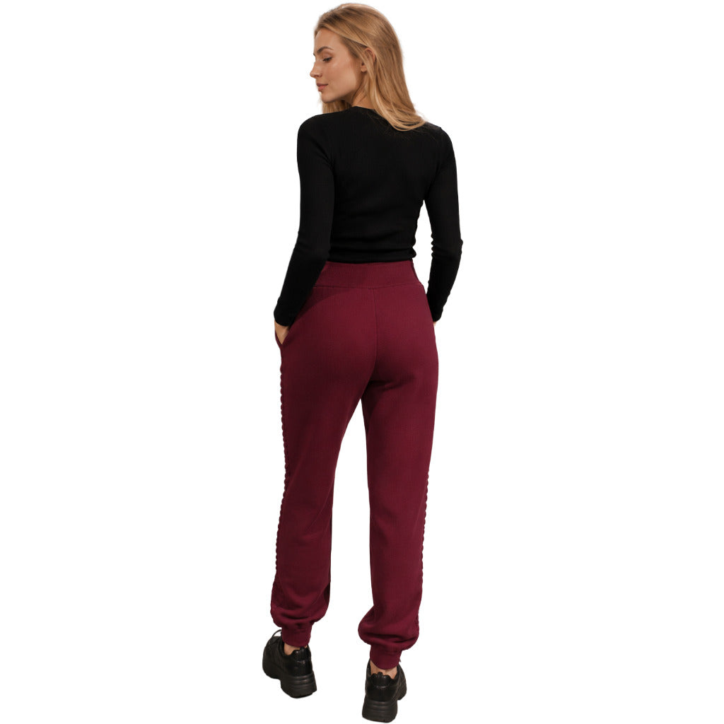 PATRIZIA PEPE - pantaloni lunghi bordeaux