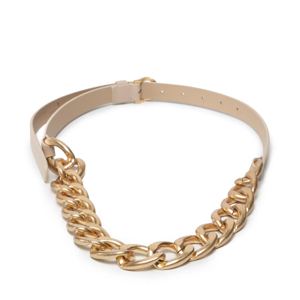 PATRIZIA PEPE - cintura con occhielli metallici