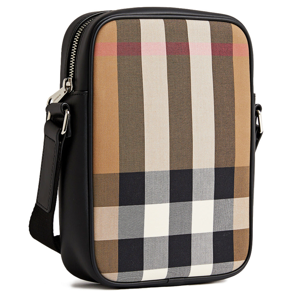 BURBERRY - mlpaddy-chkbin-taupe