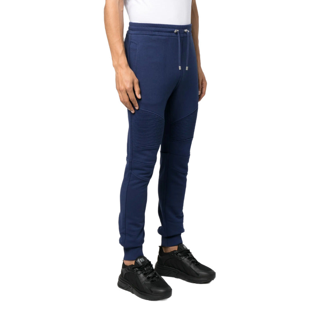 BALMAIN - pantaloni jogging blu