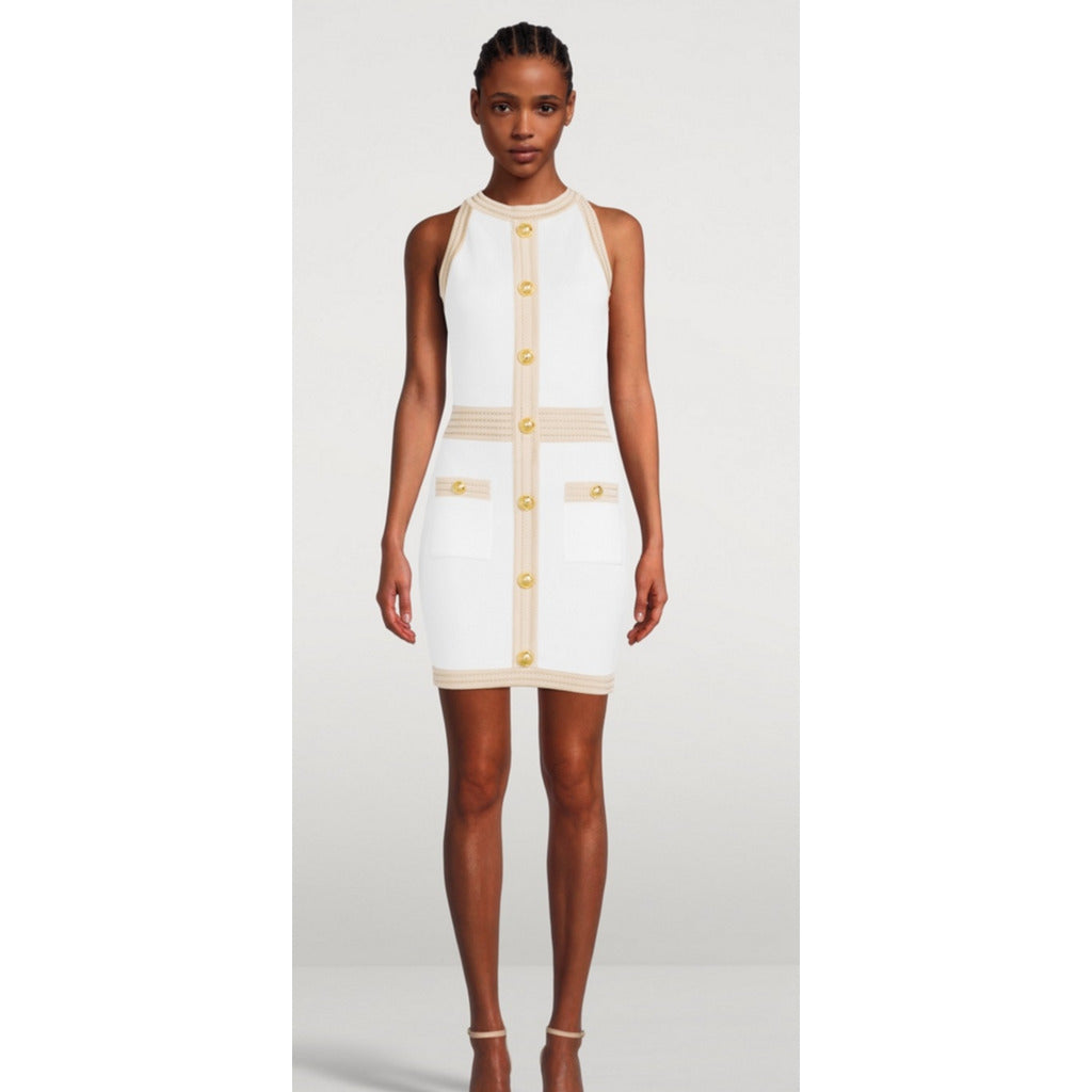 BALMAIN - wf4r-3082-bianco