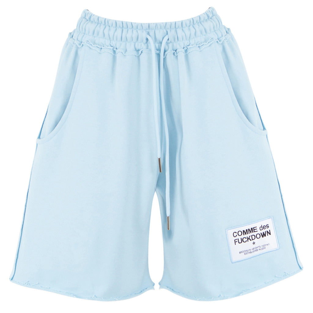 COMME DES FUCKDOWN - cfabw0051-shorts-acqua