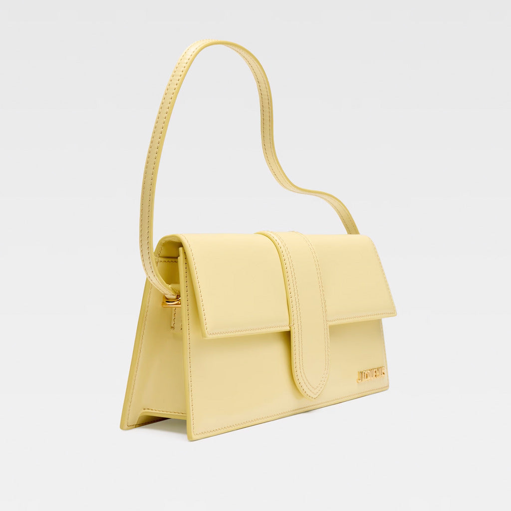 JACQUEMUS - long-leather-yellow