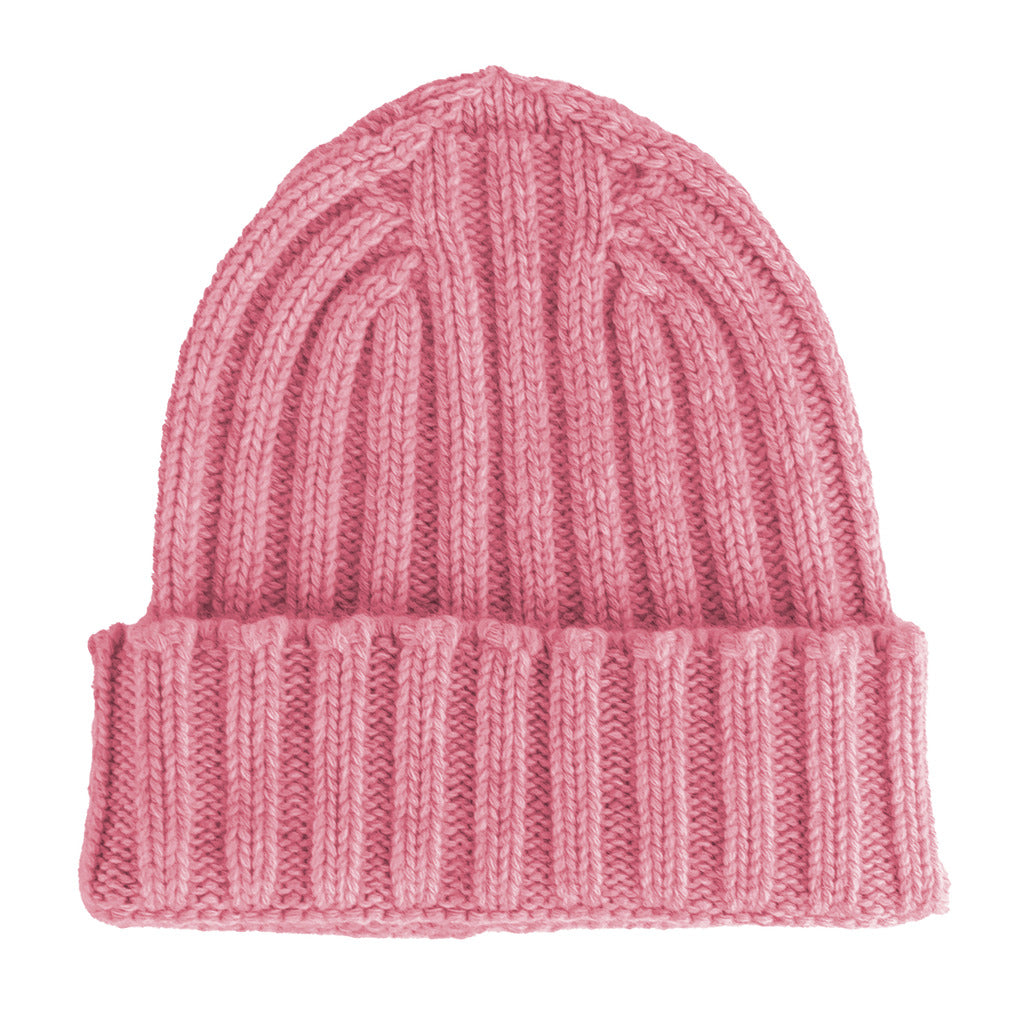 100% CASHMERE - cap-cashmere-fuchsia