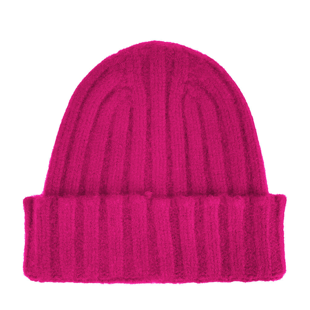 100% CASHMERE - cap-cashmere-fuchsia