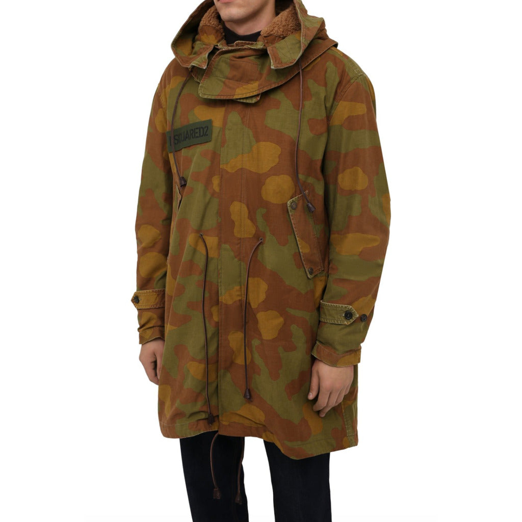 DSQUARED2 - camo parka